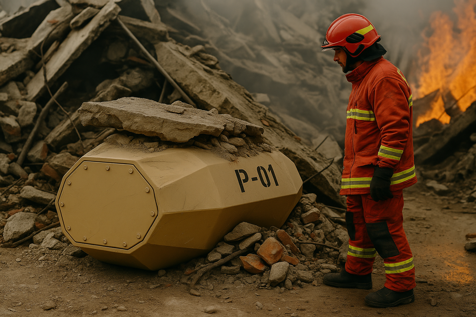 P-01, poche de survie LifePods